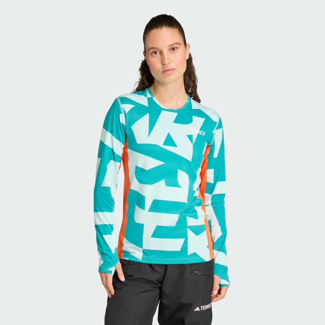 Majica adidas Performance Multi Synthetic Base Layer Long Sleeve T-Shirt Turkizna | JP2761, 0