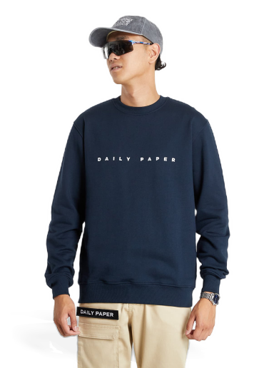 Pulover DAILY PAPER Alias Sweater Mornarica | 191326