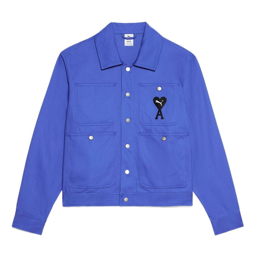 Jakna Puma AMI Chore Jacket Modra | 534065-93