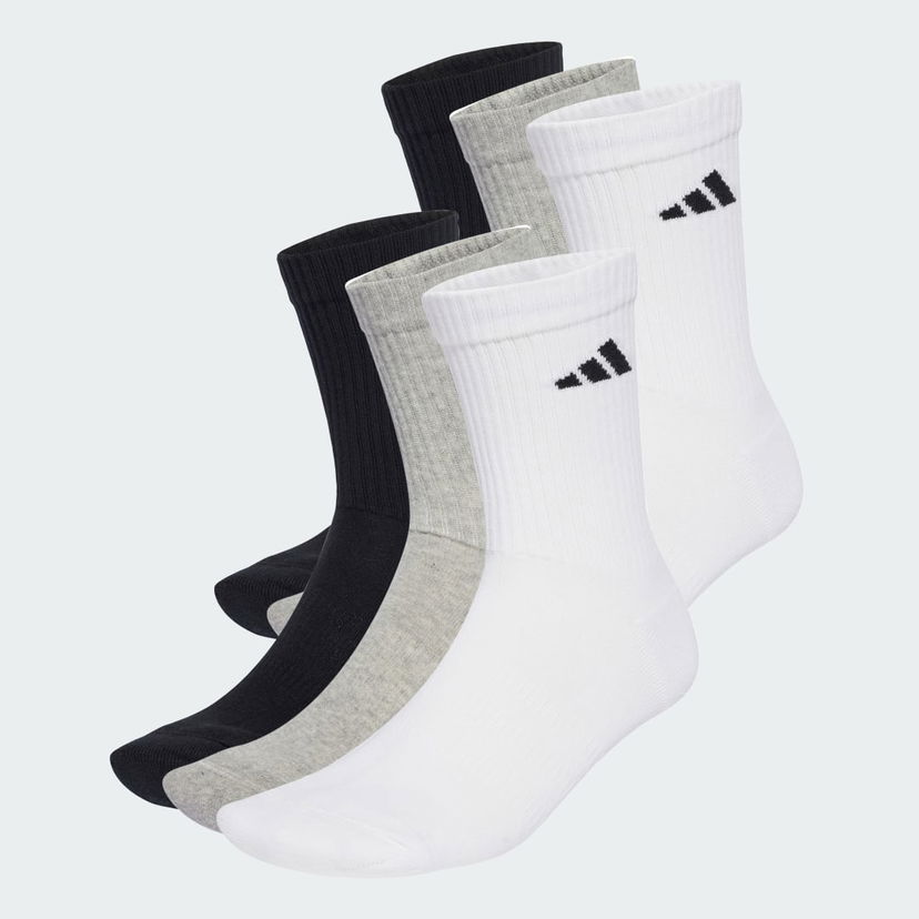 Nogavice adidas Performance Cushioned Crew Socks - 6 Pairs Bela | JW6008