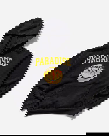 Pulover PARADIS3 Smiley Jesus Hoodie Črna | PASMILEYHOOD 1, 0