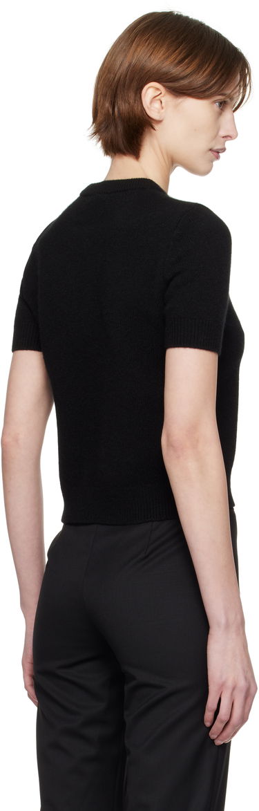 Pleteni pulover Diesel M-Argarin-Ss Short Sleeve Sweater Črna | A17504 0KCAE, 2