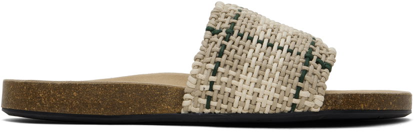 Superge in čevlji JW Anderson JW Anderson Check Slides Bež | SN0101-FA0355