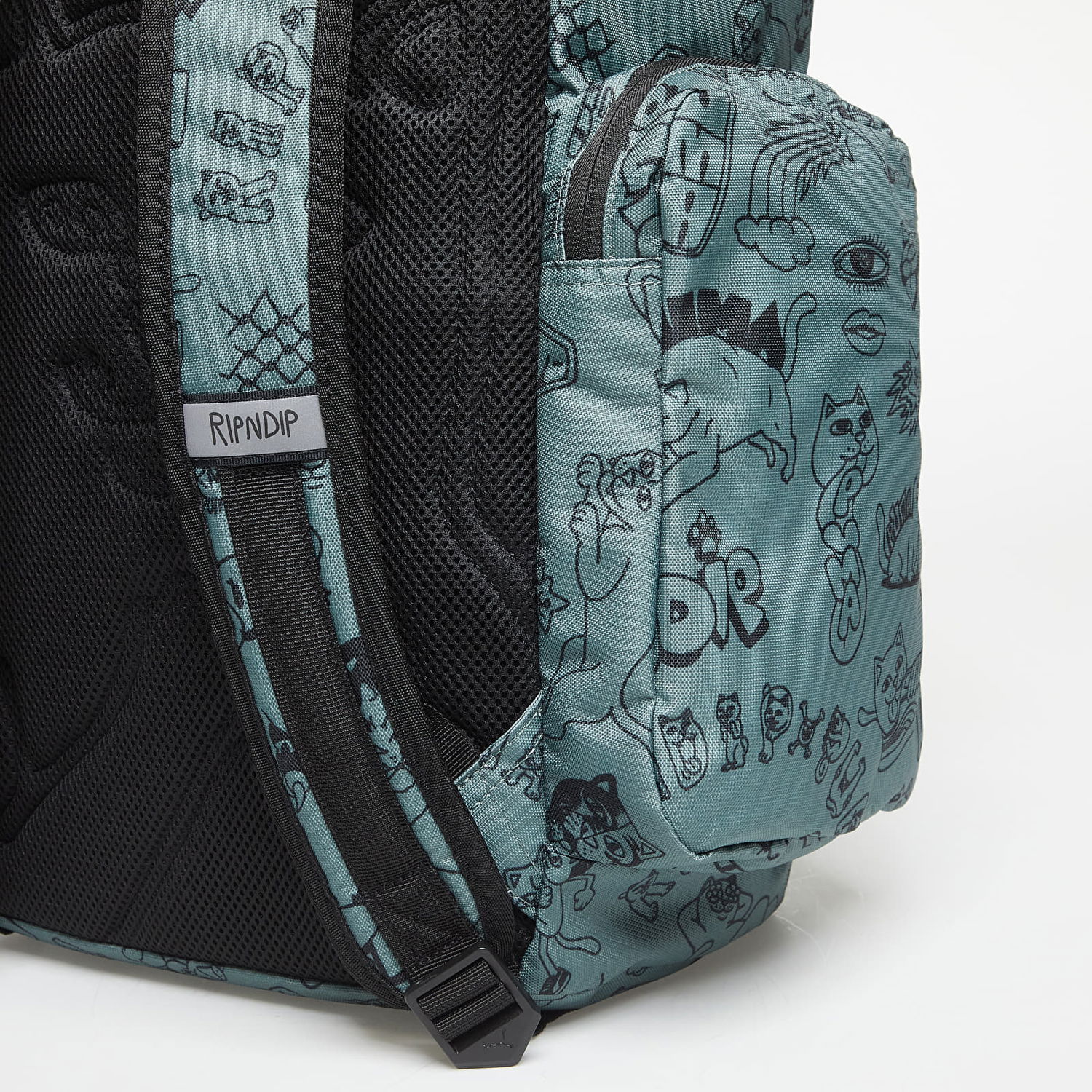 Nahrbtnik Puma x RIPNDIP Backpack "Eucalyptus" Modra | 090030-01, 1