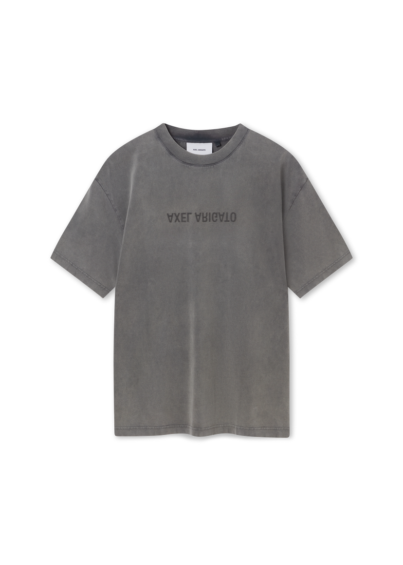Majica AXEL ARIGATO Distort Graphic T-Shirt Siva | A3118002