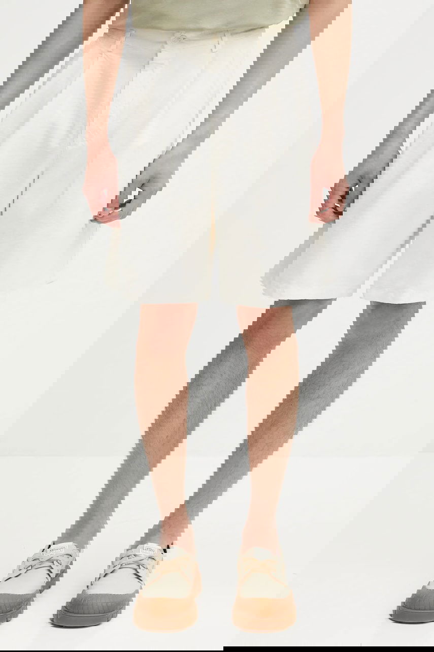 Kratke hlače NORSE PROJECTS Norse Projects Benn Cotton Linen Shorts Bela | N35.0617.0219, 0