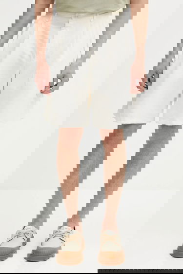 Kratke hlače NORSE PROJECTS Norse Projects Benn Cotton Linen Shorts Bela | N35.0617.0219, 0