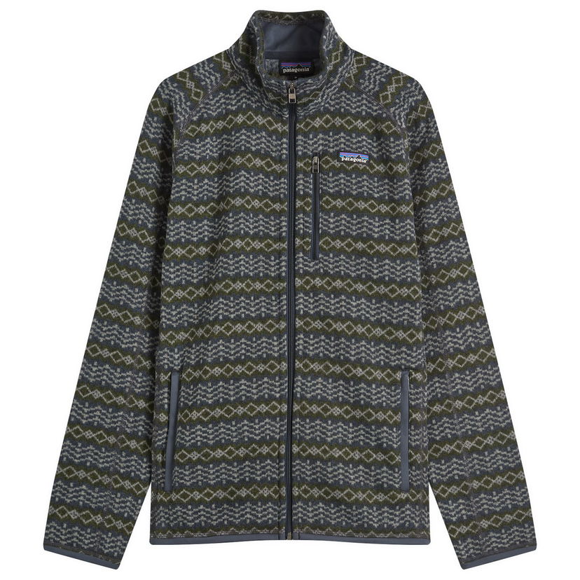 Jakna Patagonia Better Sweater Jacket Woven Together, Size Small Siva | 25528-WNSM