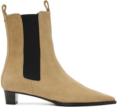 Oblačila Aeyde Aeyde Kiki Suede Chelsea Boots Bež | A11-AB-PLYP30BL124-FW24-974-022, 0