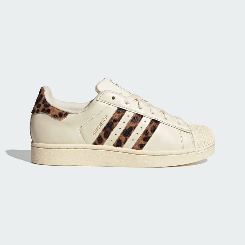 Superge in čevlji adidas Originals Superstar II "Cream White Leopard" Bela | HQ2696