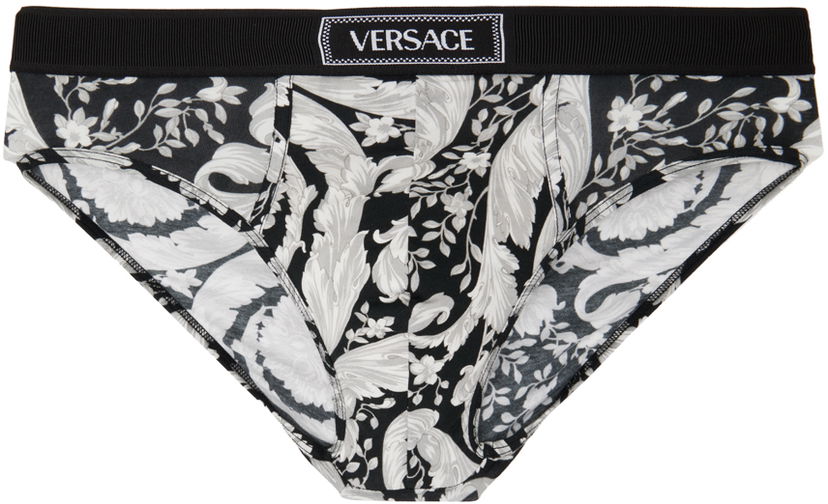 Spodnjice Versace Low-Rise Briefs Črna | 1014036_1A11603
