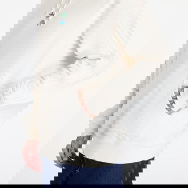 Pulover adidas Originals Rolling Links Hoodie Core White Bela | IT0136, 2