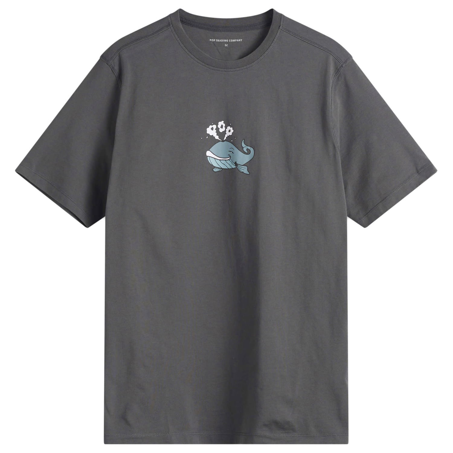 Majica Pop Trading Company Whale Graphic Tee Siva | POPSS25-02-022, 1