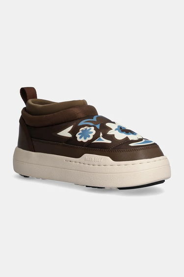 Superge in čevlji Moon Boot Park Soft Flower Rjava | 80D2470030.MH07, 0