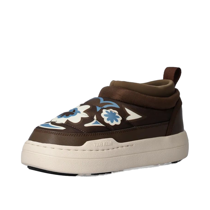 Superge in čevlji Moon Boot Park Soft Flower Rjava | 80D2470030.MH07