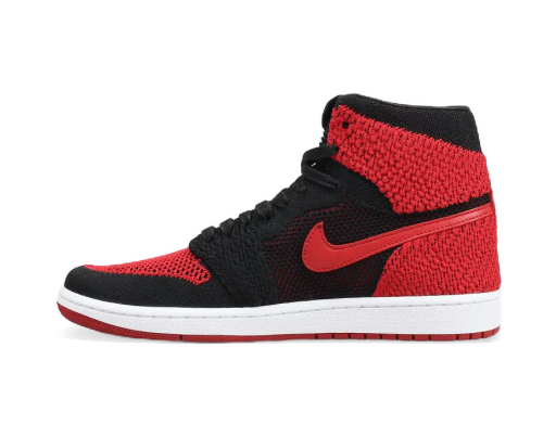 Omejena izdaja Jordan Air Jordan 1 Retro High OG Flyknit "Bred" GS Črna | 919702-001