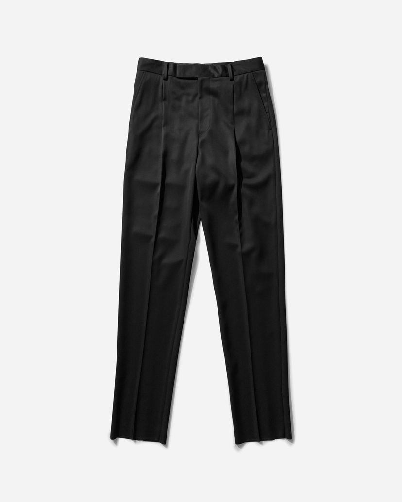Hlače WACKO MARIA Pleated Trousers Type-2 Črna | WMGP-WMP-TR01 BLACK