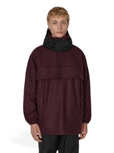 Jakna GR10K Wool Cloth Smock Jacket Bordo | AW22GR3D3WT BY