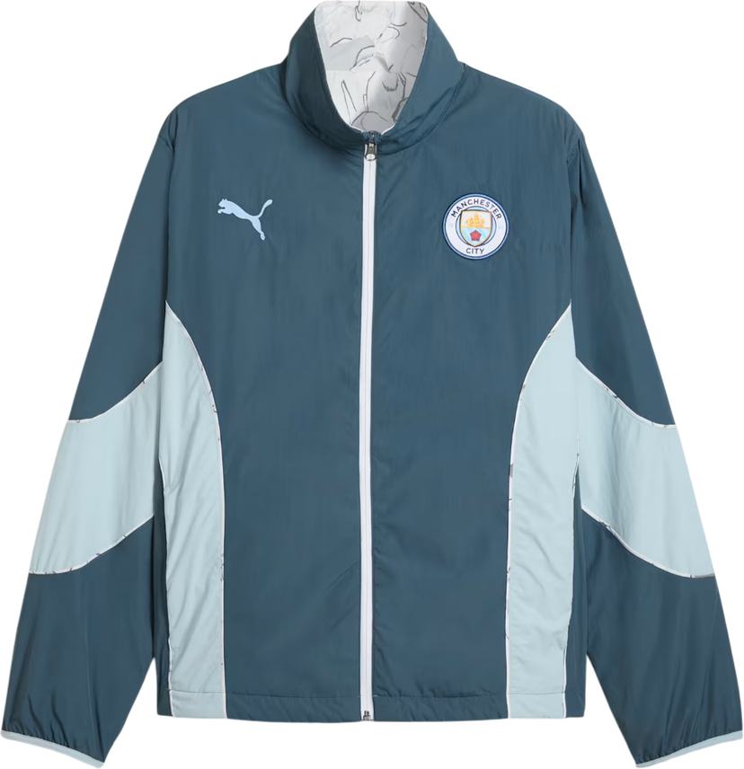 Jakna Puma Manchester City KIDSUPER Reversible Jacket Modra | 606846-16