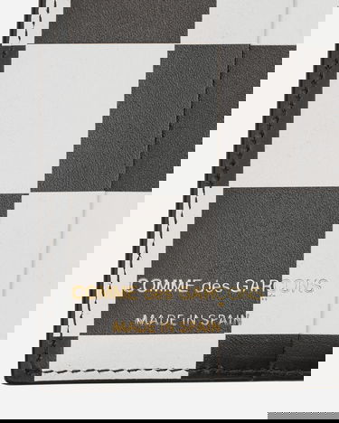 Denarnica Comme des Garçons Classic Print Leather Wallet Črna | SA0641CP 1, 6