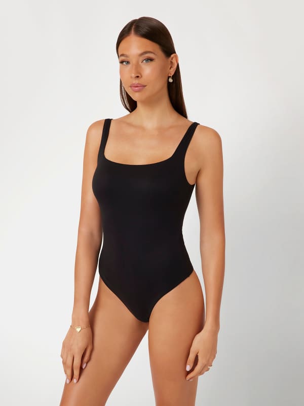 Bodi GUESS Eveline Jersey Body Črna | O4BM16KCDE0