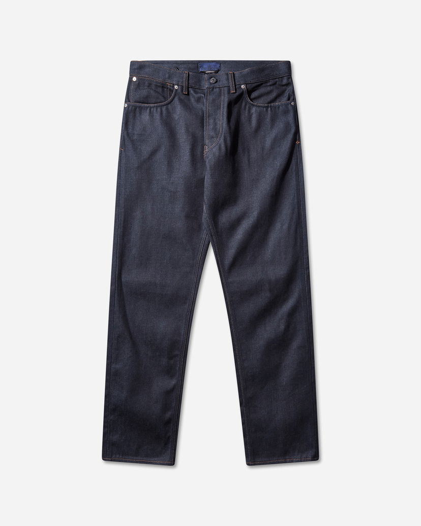 Kavbojke Stone Island Raw Selvedge Straight Denim Jeans Mornarica | K2S15-J100008-S0J13 VJ200