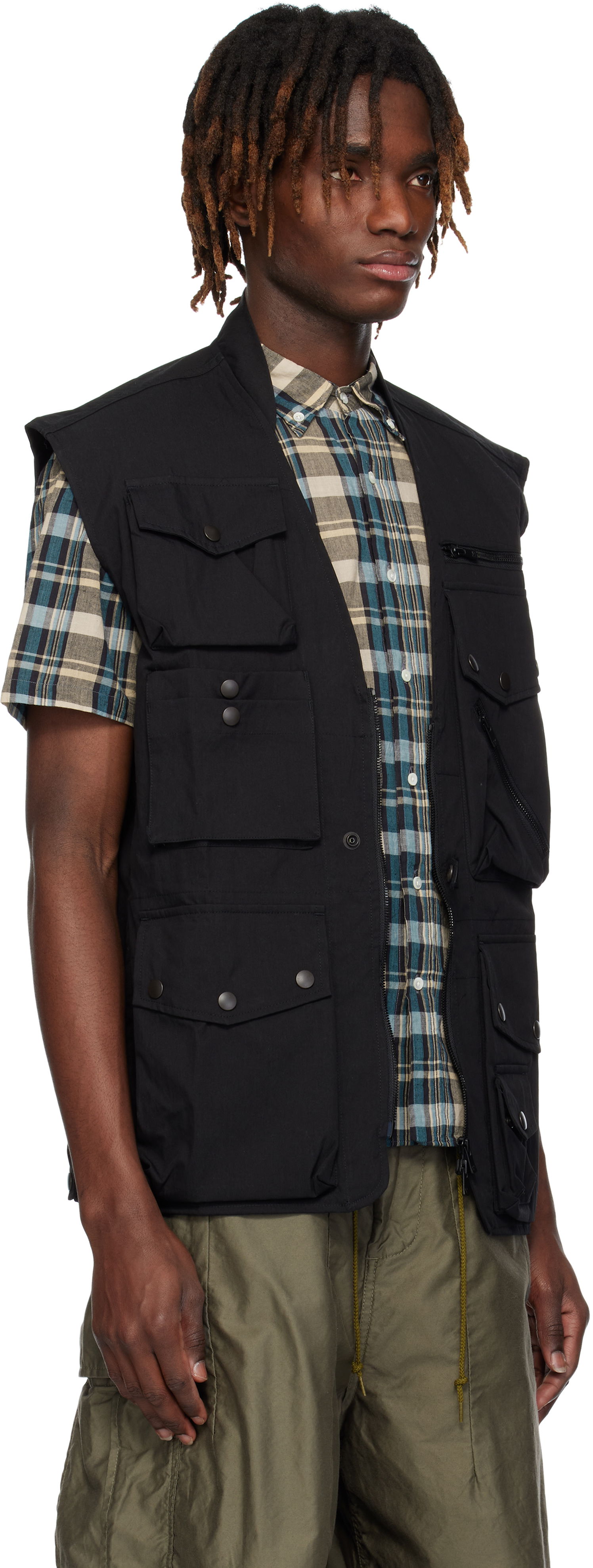 Telovnik Needles Needles Field Vest Črna | QV138, 1