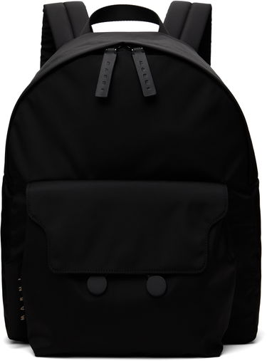 Nahrbtnik Marni Marni Cordura Cityscape Backpack Črna | ZAMQ0048A1 P8184, 0