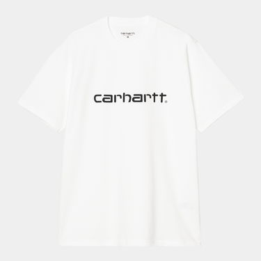 Majica Carhartt WIP Script Short Sleeve T-Shirt Bela | I035700_8, 4