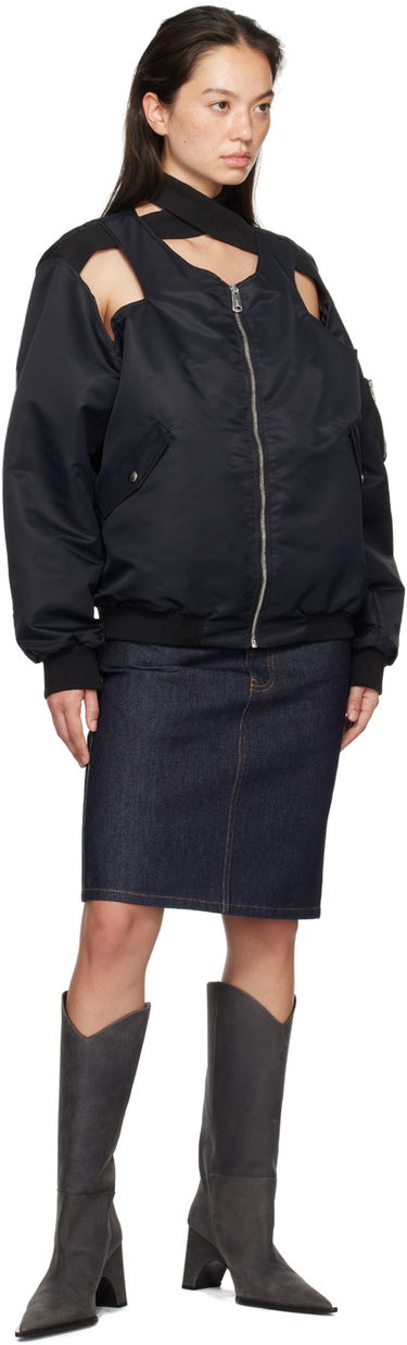Krila Coperni Coperni Hybrid Denim Midi Skirt Modra | COPJ62F2011, 3
