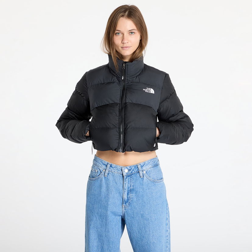 Puhovka The North Face Cropped Saikuru Jacket Črna | NF0A89JCKT01