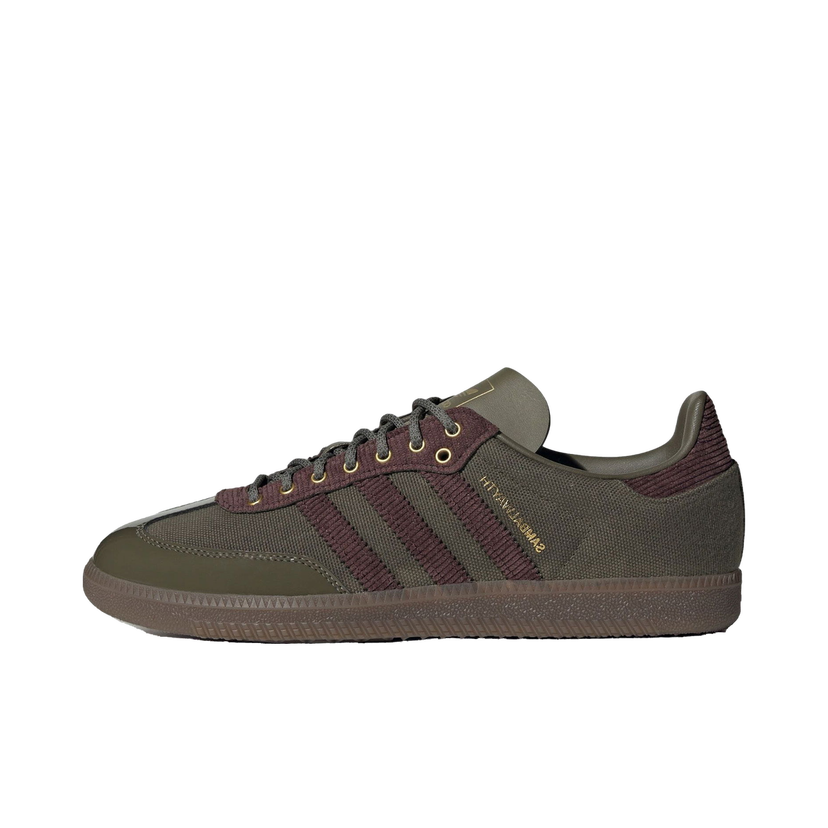 Superge in čevlji adidas Originals Samba OG ALWAYTH Olive Strata Zelena | ID3263