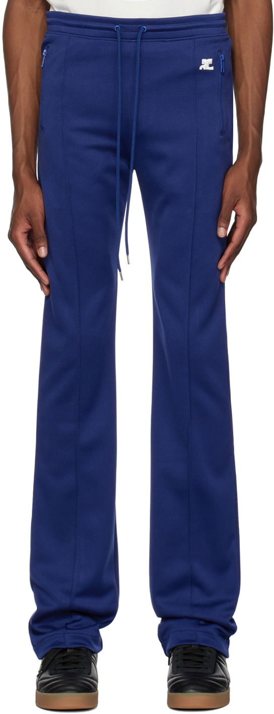 Trenirka Courrèges Courrèges Interlock Track Pants Modra | 123JPA079JS0002, 0