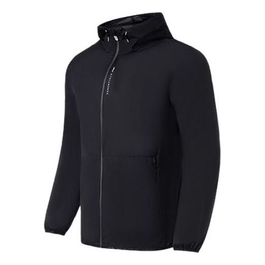 Vetrovka Li-Ning Training Windbreaker Črna | AFDS349-1