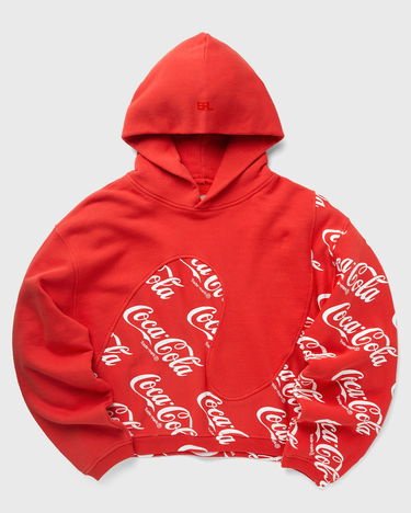 Pulover ERL Swirl Logo Hoodie Rdeča | ERL08T024, 0