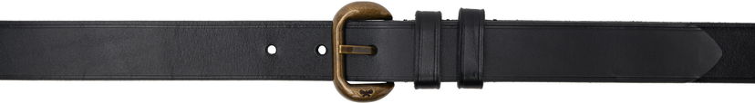 Pasovi Max Mara Vaimy Leather Belt Črna | 2515501044600