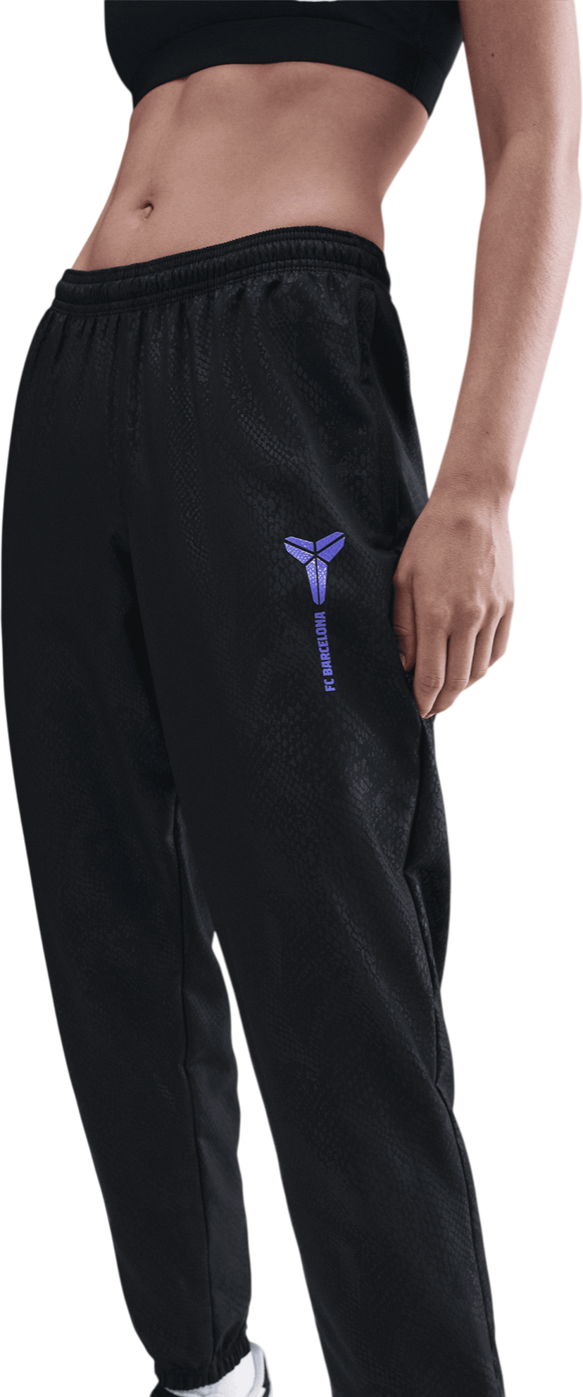 Trenirka Nike Kobe x FC Barcelona Graphic Track Pants 2025/26 Women Črna | hq7520-010