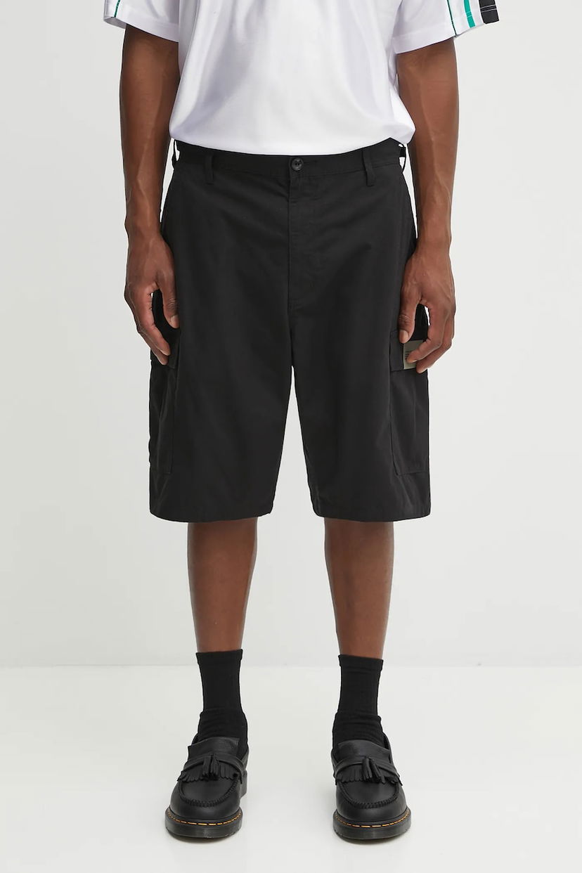 Kratke hlače Neighborhood NEIGHBORHOOD BDU Cargo Shorts Črna | 251SPNH.PTM05
