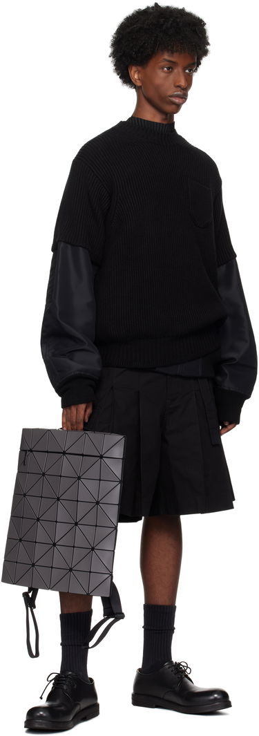 Nahrbtnik BAO BAO ISSEY MIYAKE Geometric Pattern Backpack Črna | BB48AG493, 3