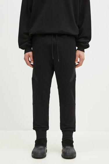 Trenirka C.P. Company Diagonal Raised Fleece Lens Sweatpants Črna | 17CMSP084A005086W, 0