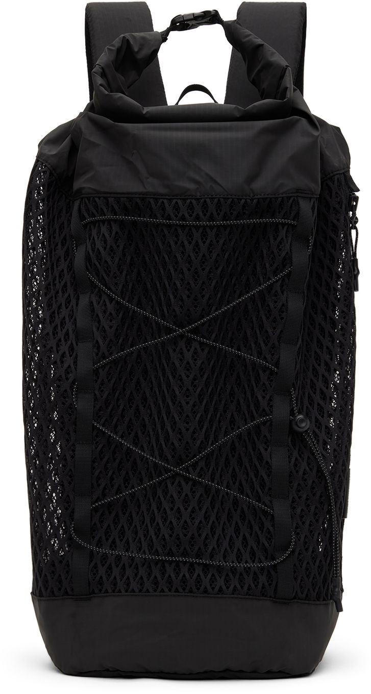 Nahrbtnik Snow Peak Mesh Roll-Top Bungee Backpack Črna | AC-22SU005