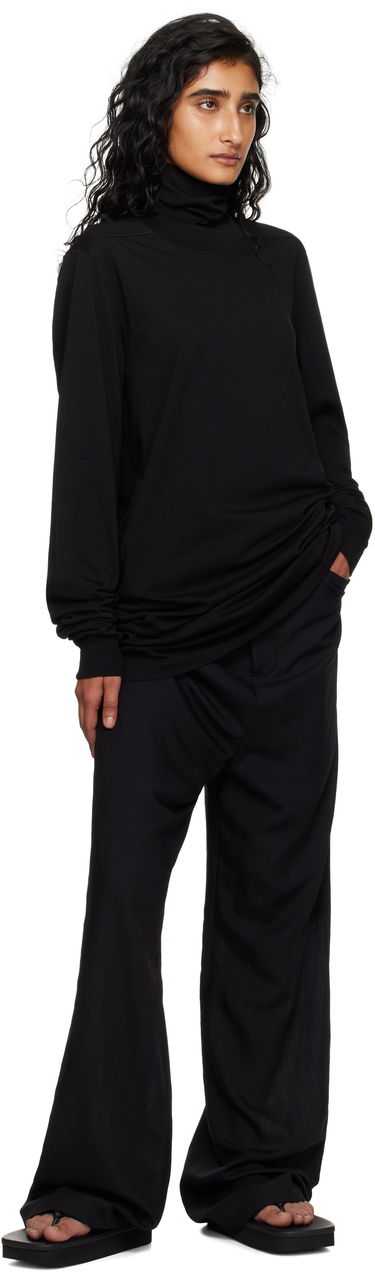 Pleteni pulover Rick Owens Rick Owens Concordians Surf Turtleneck Črna | RP02E4207 JA, 3