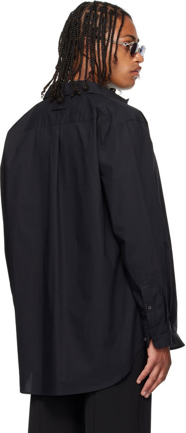 Srajce Jean Paul Gaultier Jean Paul Gaultier Oversized 'Water' Shirt Črna | 25/03-U-ST030-W014P-0055, 2