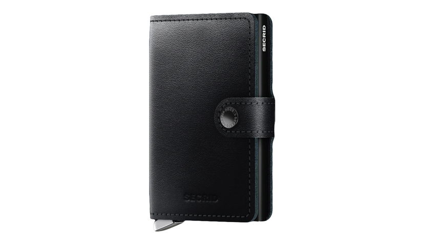 Denarnica Secrid Premium Black Leather Mini Cardholder Črna | MDu-Black