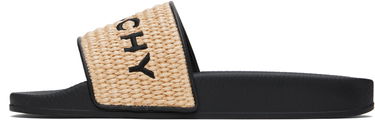 Modni dodatki Givenchy Givenchy Raffia Pool Slides Bež | BE3076E29B015, 2