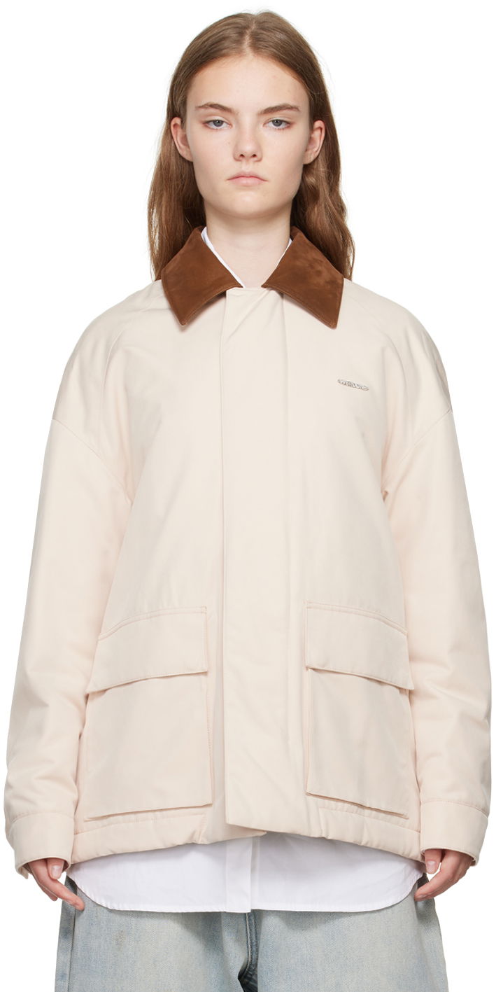 Jakna We11done Padded Jacket Bež | WD-JP2-24-052-W-LB