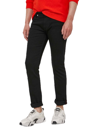 Kavbojke GUESS Jeans Angels Slim Fit Črna | M2YAN2.D4Q51