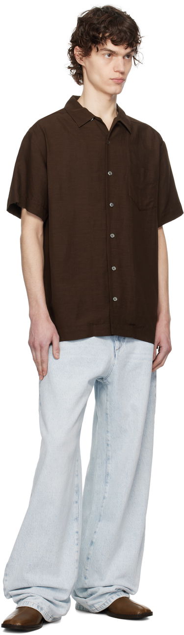 Srajce A.P.C. A.P.C. Roy Shirt Rjava | VIALV-H12608, 3