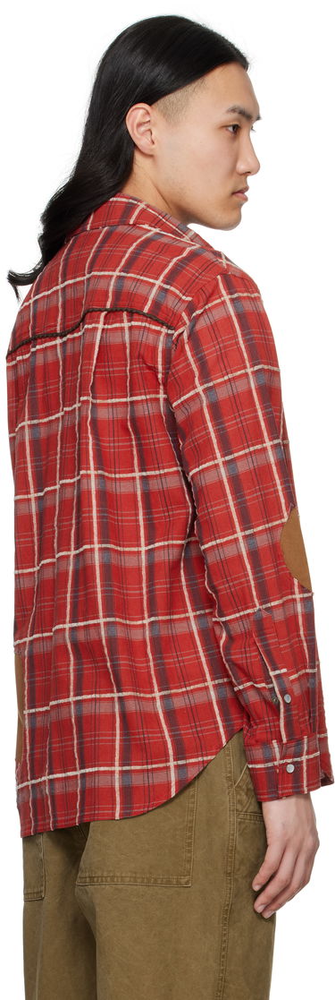 Srajce Andersson Bell Andersson Bell Noah Patch Check Shirt Rdeča | atb1238m, 2