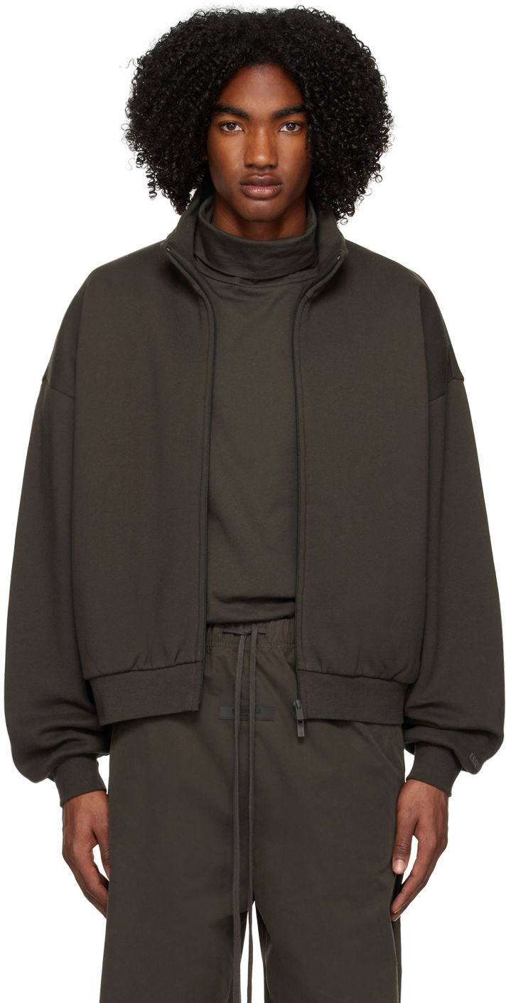 Pulover Fear of God Essentials Full Zip Jacket Siva | 192BT225070FW
